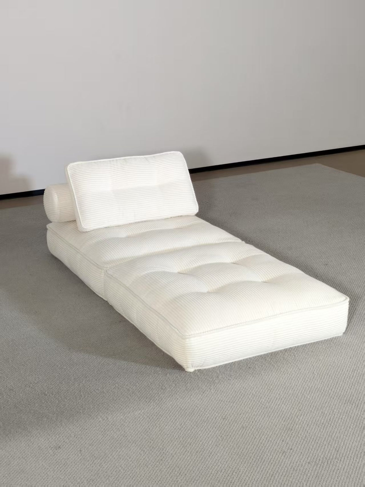 SOFA NOVA ZEN™ – Fauteuil Convertible 1 Place avec Coussin Cylindrique