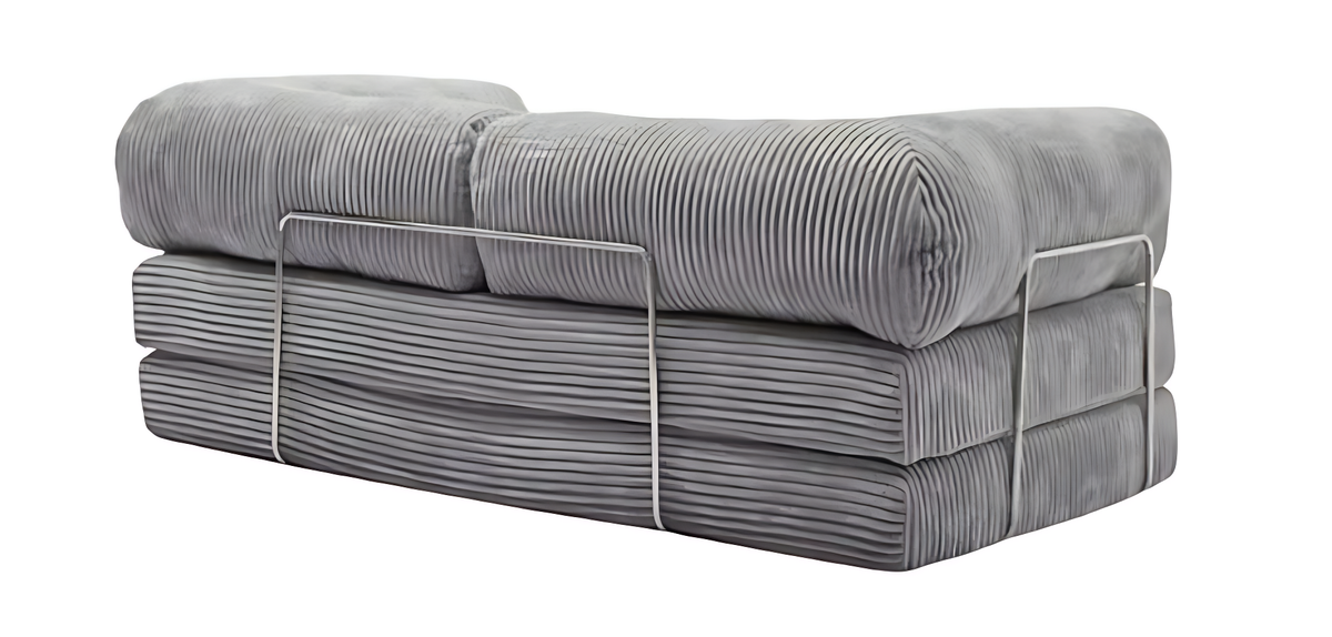 NOVA FLEX™ – Canapé Convertible Compressé Design avec Couchage Intégré